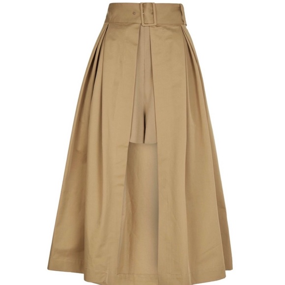 Sandro Viveta Trench Midi Skirt (Skort) - Picture 2 of 7
